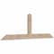 Ekena Millwork Portland Smooth Timber Gable Bracket, Douglas Fir, 84"W x 28"H x 1 1/2"D x 5 1/2"F, 8/12 Pitch GBW084X28X0206POR00SDF - alternate 5